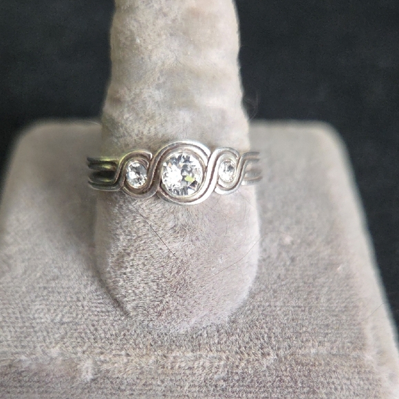 Brighton Jewelry - Brighton Infinity Sparkle Ring. Size 8